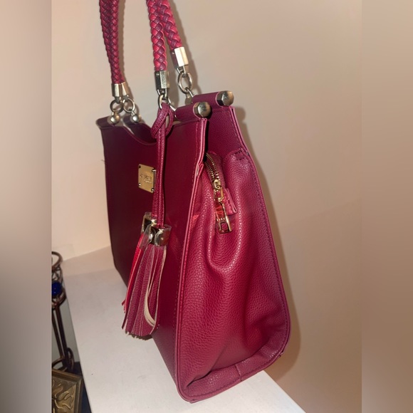 Bebe Berry Pink Handbag - Picture 6 of 8